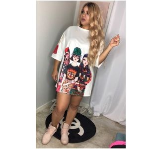 Logo fashion design dress